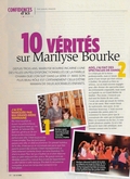 10 vérités sur Marilyse Bourke